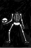 Animation Of A Dancing Skeleton Slide For The Chorentoscope Showing How It Looks