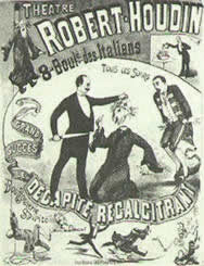 Poster For Robert Houdin Show 1845