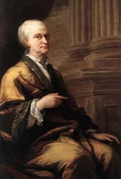 Painting Of Sir Isaac Newton By Sir James Thornhill 1712