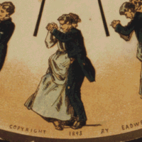 Individual Sequence From The Waltzing Couple Zoopraxiscope Disk, 1893