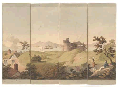 Cards From A Myriorama By John Clark, 1824