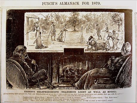 Punch's 'Electric Camera Obscura'  Of 1879
